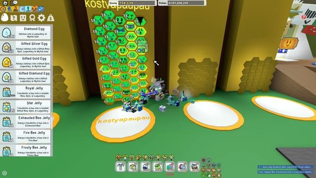 *UPGRADE BLUE HIVE* МИФИКИ и Я УЖЕ СДЕЛАЛ СИНИЙ УЛЕЙ в СИМУЛЯТОРЕ ПЧЕЛОВОДА! in Bee Swarm Simulator