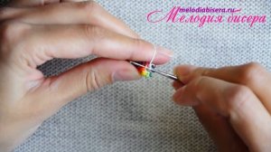 ЖГУТ из БИСЕРА для НАЧИНАЮЩИХ, урок 2 -  Вязание жгута