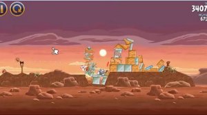 Angry Birds Star Wars :: Tatooine Level 11 :: 3 Stars :: High Score