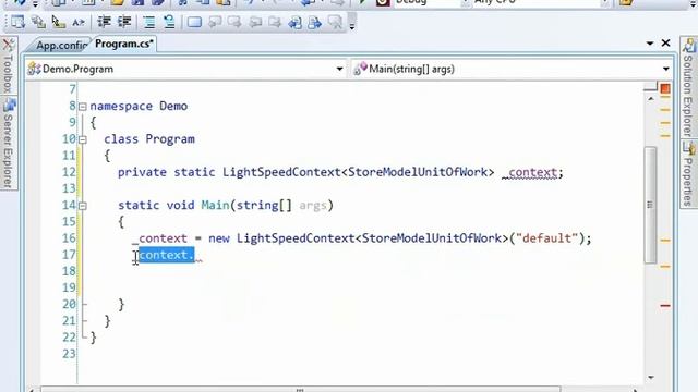 LightSpeed: Getting started with the Mindscape LightSpeed ORM смотреть онлайн