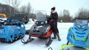 "Бурлак" на Битве мотобуксировщиков 2023 // Азимут,  Next 500, Таежник и другие модели