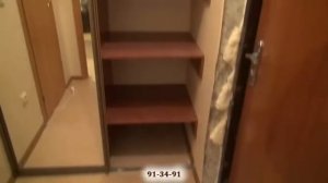 Встроенный шкаф купе в маленькую прихожую