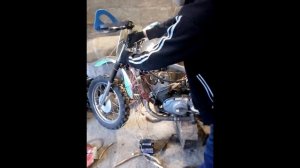 Эндуро Иж Юпитер 4.  Постройка.