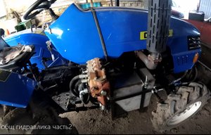 Dongfeng DF 244 переделка гидравлика часть №4.mp4