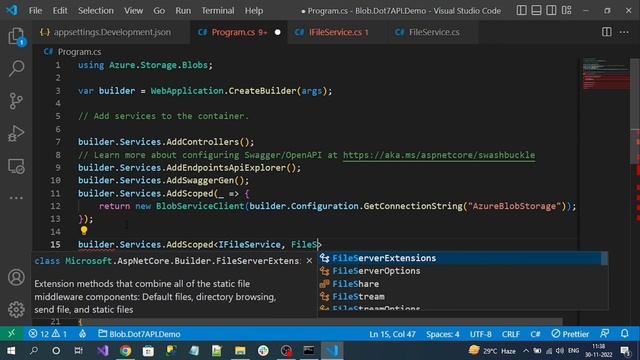 .NET 7 | Web API | Azure Blob Storage | File Management | Example[Full Video] смотреть онлайн