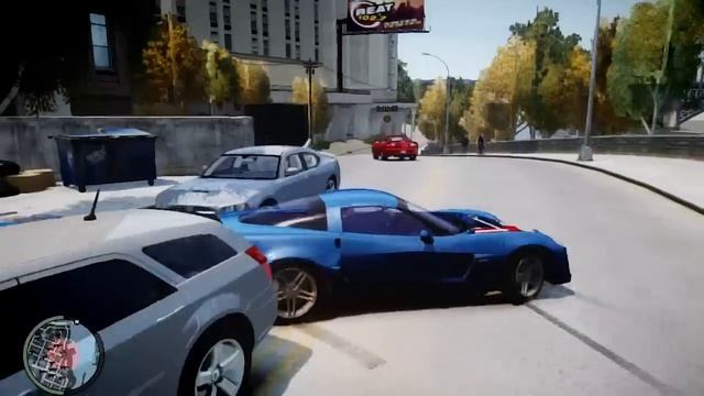 Смешновки #87 - GTA IV - "Сегодня рулит Булкин" смотреть онлайн