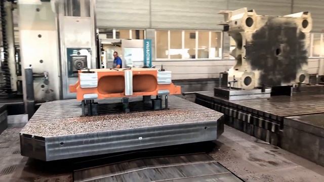Самые большие фрезерные станки в мире || The biggest milling machine in the world