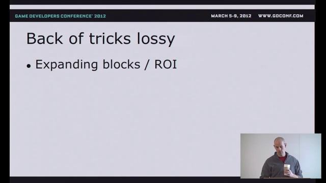 GDC 2012: DXT is NOT ENOUGH! Advanced texture compression for games