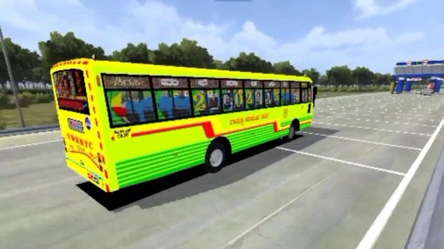 NWKSRTC Ranadeera Express Bus Livery for KSRTC KMS V1 Bus mod for bussid #bussid #bussidmod