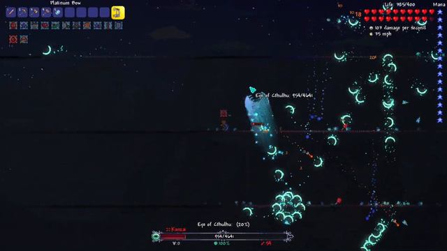 How to beat Eye of Cthulhu in Masochist Mode with ALL CLASSES (Terraria Fargo's Mod) смотреть онлайн