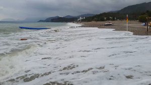 Пляж Текирова Турция (октябрь 2020)