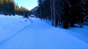 Давос - трасса этапа кубка мира по лыжным гонкам. Обзор