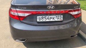 Grandeur HG выхлоп v6