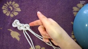 Колье из бельевой веревки. Украшение за 10 минут. Мастер класс