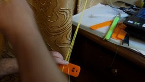 Как сделать, Снасть рыболовная - "Экран - телевизор" Net Making, Fishing Net