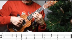 Чайковский Щелкунчик на Укулеле (Табы/Разбор) Tchaikovsky Nutcracker Ukulele