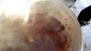 Чили Кон Карне В Казане На Костре. Супер Вкусно