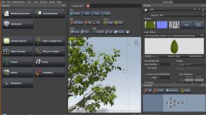 Быстрое моделирование дерева. Speed tree
