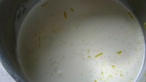 Мусс из белого шоколада и лимона