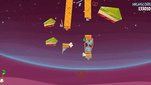 Angry Birds Space Прохождение Space Utopia. Уровень 4-19 смотреть онлайн