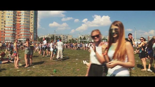 Фестиваль красок ХОЛИ ФЕСТ в Челябинске-2015 смотреть онлайн