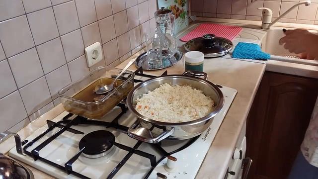 Тушеная квашеная капуста с рисом и гусем. Не Бигус. Секрет приготовления (2021 год)