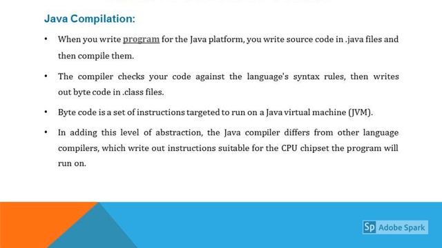 Know more in detail about Java compiler смотреть онлайн