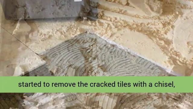 Replacing Cracked Travertine Floor Tiles in Cobham смотреть онлайн