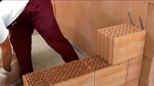 8. Внутренние стены и Перегородки из блоков Porotherm смотреть онлайн