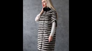 Весенняя коллекция 2018-2019 кардиган из норочки в zebra style