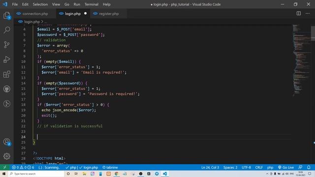 Login System Using PHP, MySQL and jQuery Ajax 2021