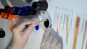 Краска в эпоксидной смоле