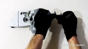 Китайские зубчатые упоры для бензопилы. Пробег 4 года / Chinese bumper spikes for Stihl