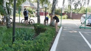 Кореновск. В школах района ученики проходят практику.