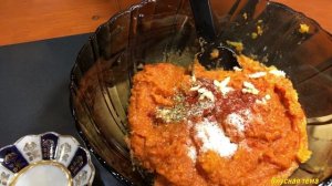 ИКРА из ТЫКВЫ. Запекаем тыкву,болгарский перец,морковь. Икра БЕЗ Жарки#икраизтыквывкуснаятема#икра