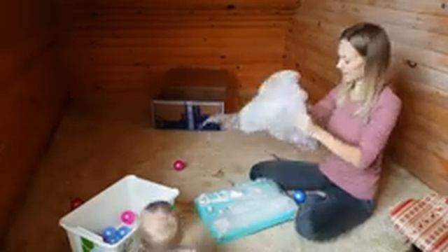 Бизиборд. Busyboard. Распаковка. Обзор. Мама блогер в декрете. смотреть онлайн