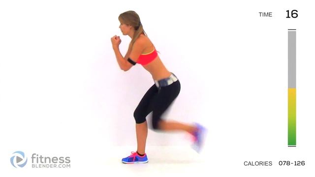 Bodyweight Cardio Workout - 23 Minute At Home Interval Cardio Training смотреть онлайн