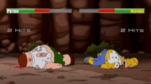 Peter v Homer (Part 2)...with healthbars