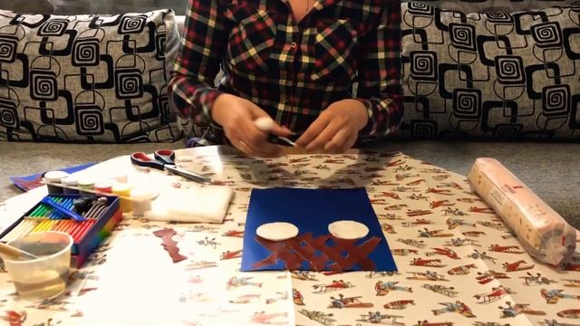 Аисты в гнезде из ватных дисков смотреть онлайн