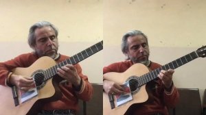 ТАНГО -" запах женщины"- Por Una Cabeza -Guitar Cover