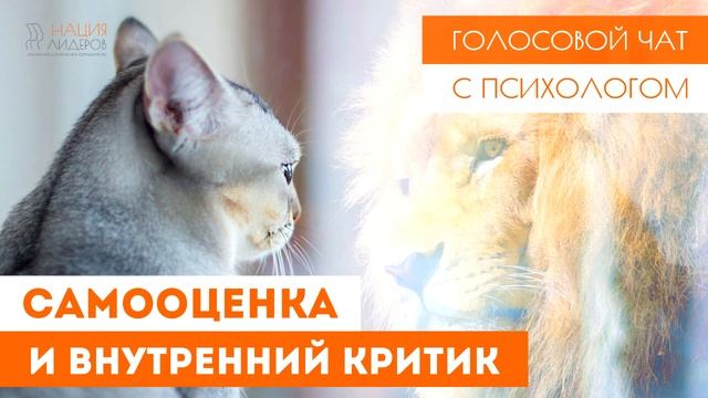 Самооценка и внутренний критик. Голосовой чат с психологом Нации Лидеров