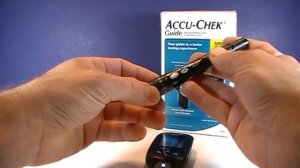 Accu Chek Guide Blood Glucose Meter and Test Strips How to Use