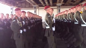 Проход ОДОНа после парада. 9 мая,2013г.