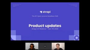 What’s new in Strapi v3.4: Relational Fields in List View and more | Strapi Online Meetup