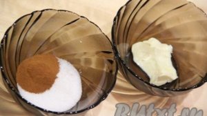 Булочки с корицей без дрожжей