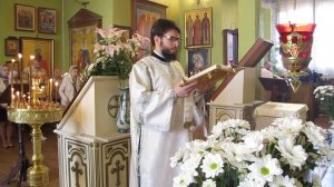 Чтение Апостола на Литургии на Вознесение Господне. 17 мая 2018 г