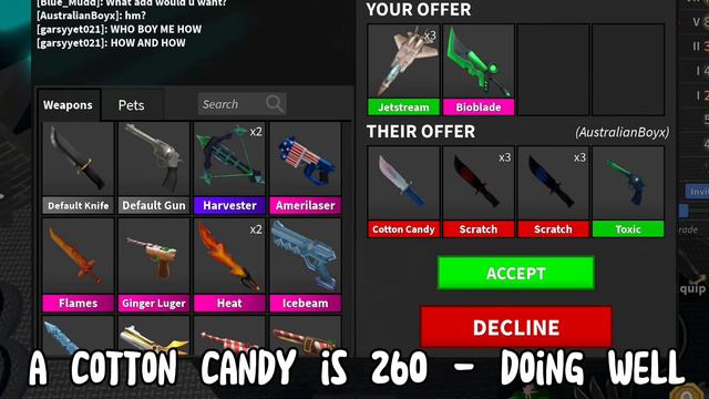 MM2 Trading Montage #43 (INSANE TRADES) смотреть онлайн