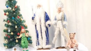 Международная выставка кукол в Москве. Гостиный двор. Декабрь 2019.