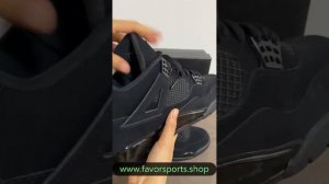 Air Jordan 4 Black Cat Review From favorsports.shop !