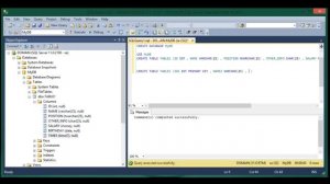 Урок 1 Создание базы данных , таблиц и типы данных MS SQL